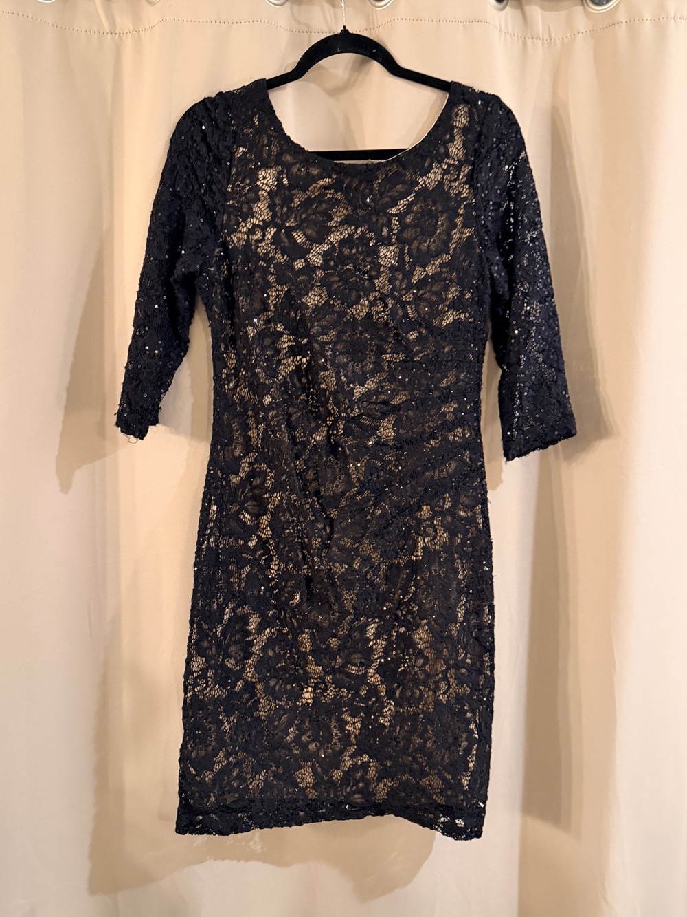 Women's Scarlett Black Lace Cocktail Dress